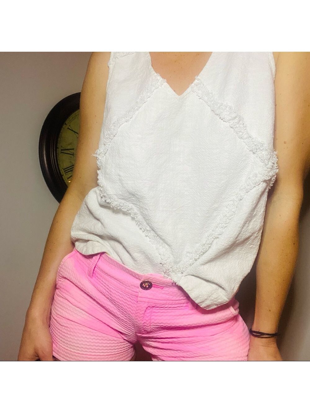 Anthropologie Crosshatched Tank Top! - Picture 3 of 8